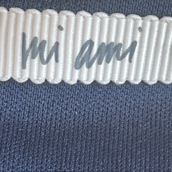 Francesca’s Collections Mi Ami Navy Blue Embroidered Dress - Picture 5 of 16